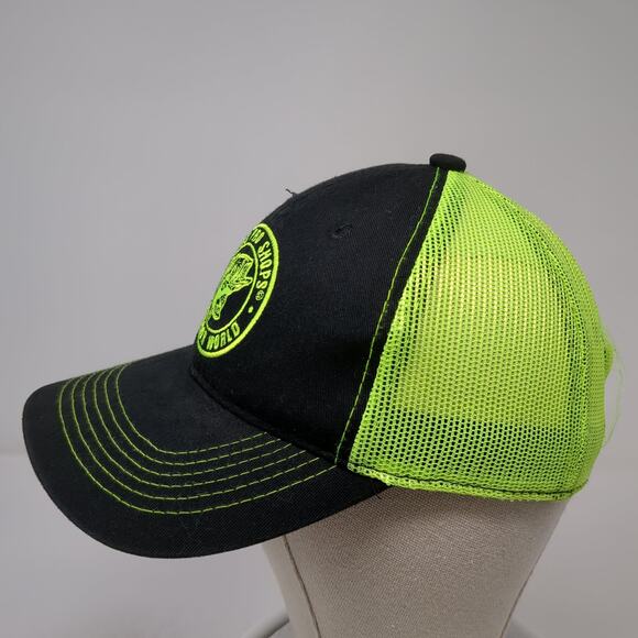 Bass Pro Shops Outdoor World Snapback Trucker Hat Multi One Size Embroidered - Picture 3 of 10